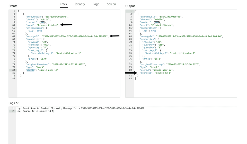 Adding a Transformation