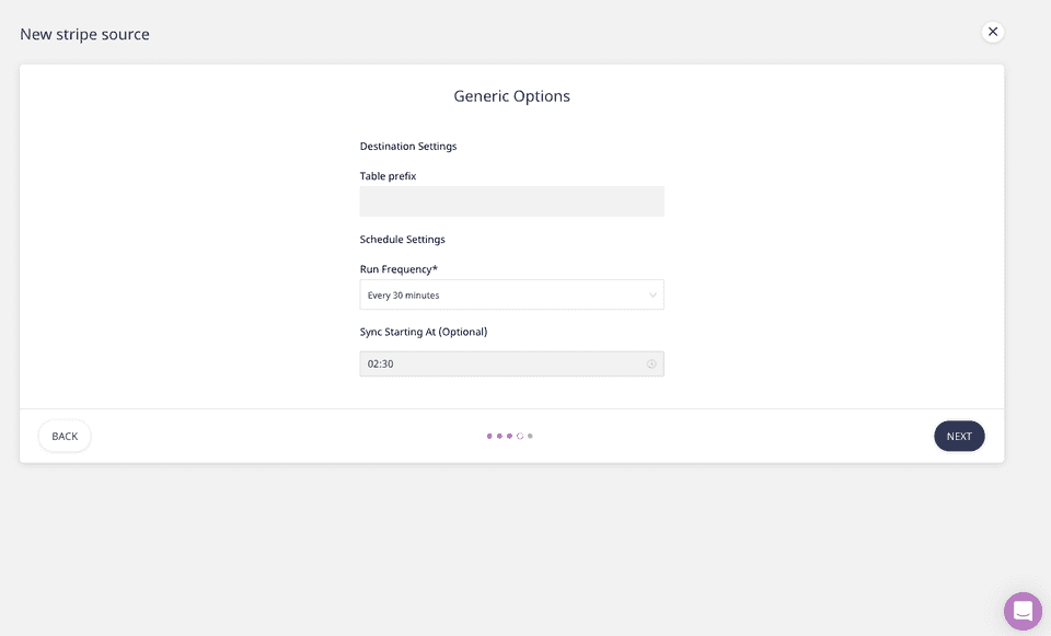 Sync Starting At