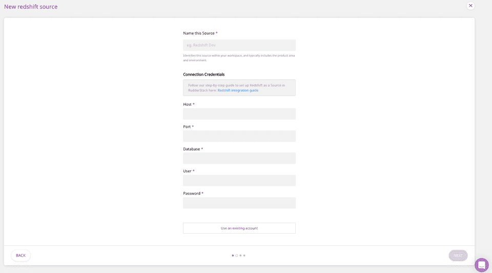 Connection Credentials