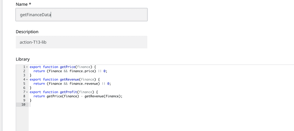 Add more functions under a single library