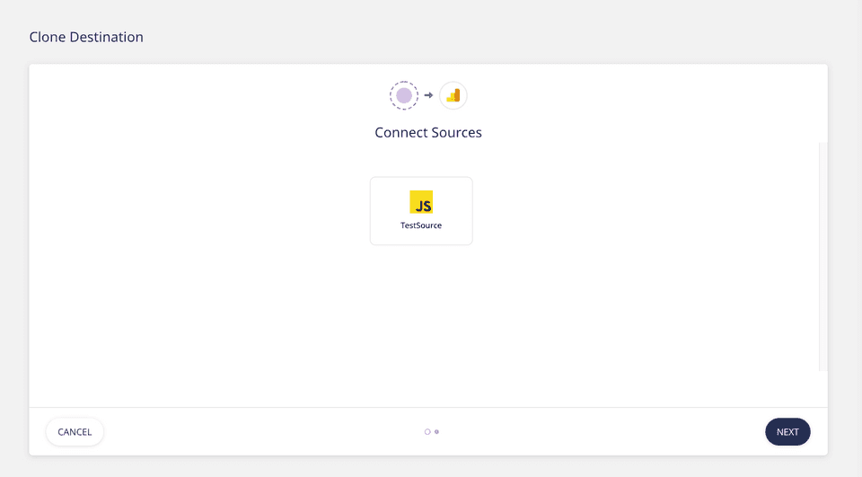 Connect this destination